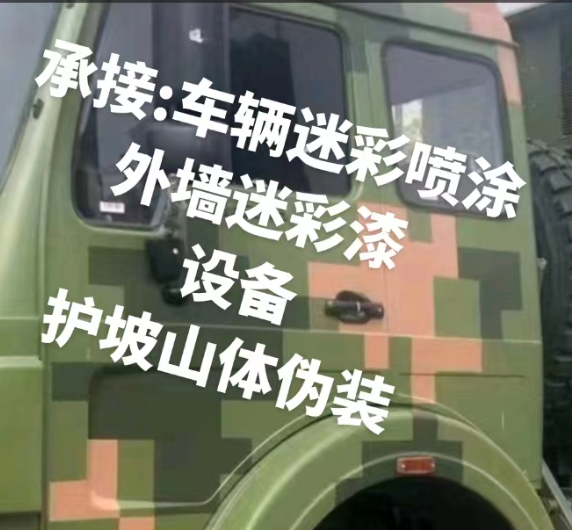 资阳外墙和地面的迷彩漆施工